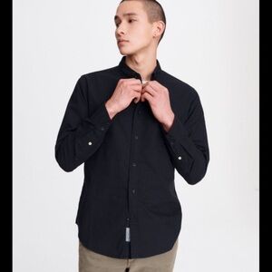 Rag & Bone Button Down size‎ L black long sleeves casual